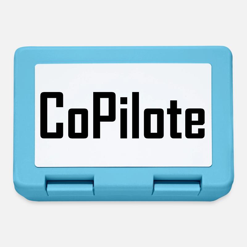 Copilote - Boîte à goûter - bleu saphir