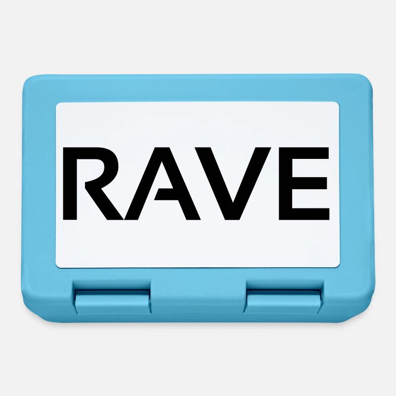 rave - Boîte à goûter - bleu saphir