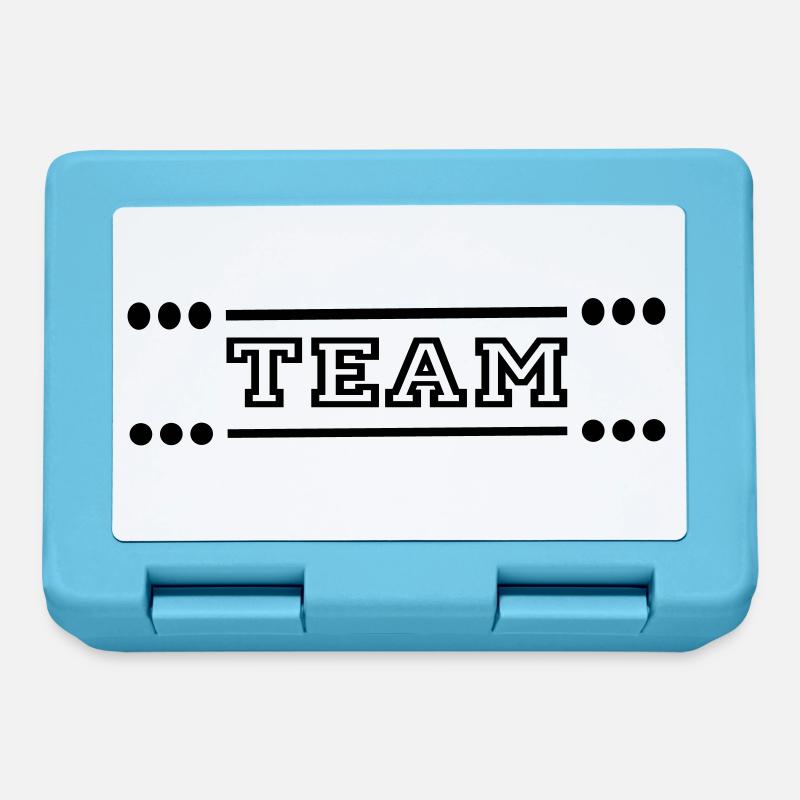 Team - Brotdose - Saphirblau