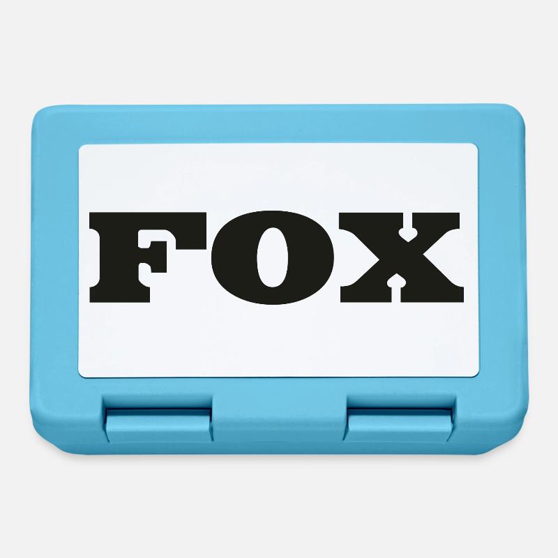 Fox Logos - Boîte à goûter - bleu saphir