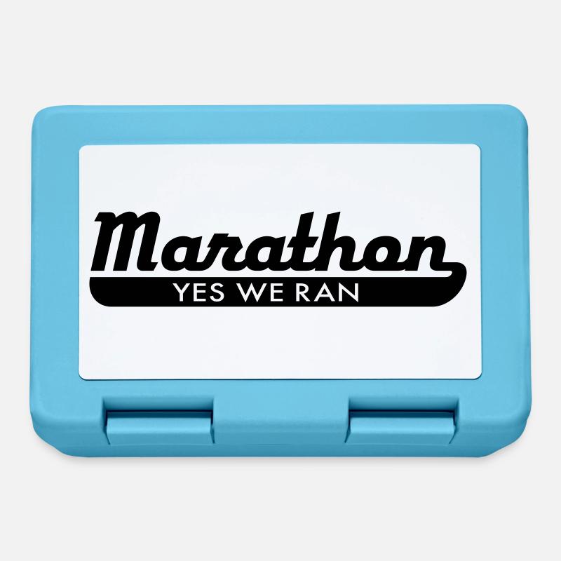 Marathon - Brotdose - Saphirblau