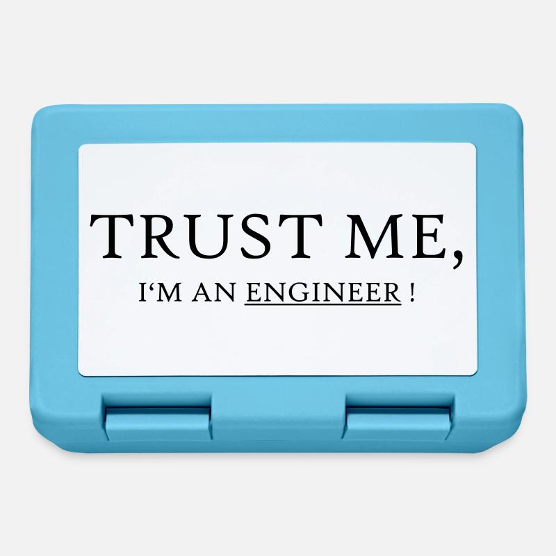 Trust me I'm an Engineer - Brotdose - Saphirblau