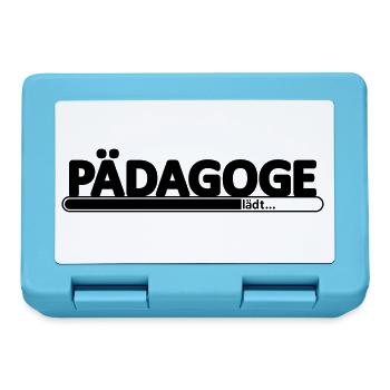 Pädagoge // Pädagogin //Erziehungswissenschaftler - Brotdose - Saphirblau - Vorne