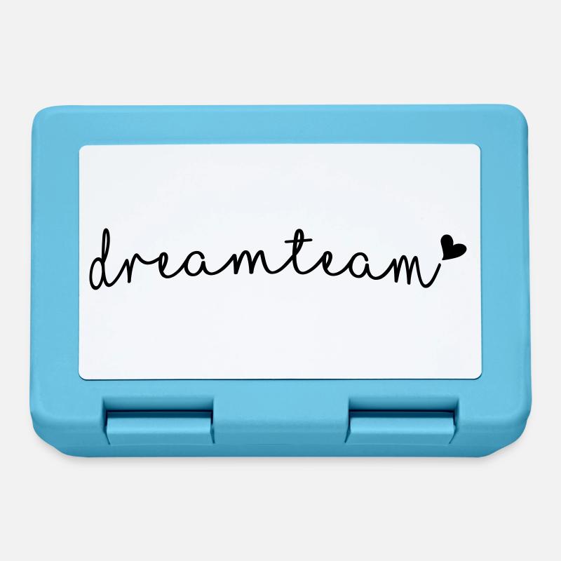dream team - Lunchbox - sapphire blue