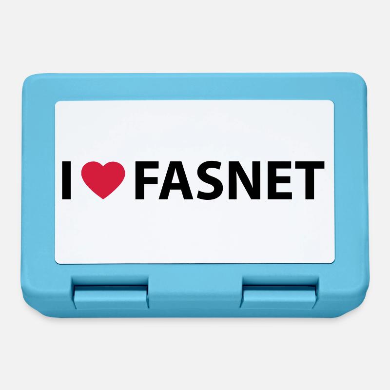 Fasnet - Brotdose - Saphirblau