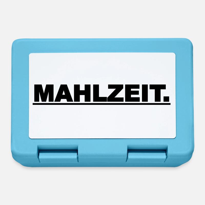 Mahlzeit - Brotdose - Saphirblau