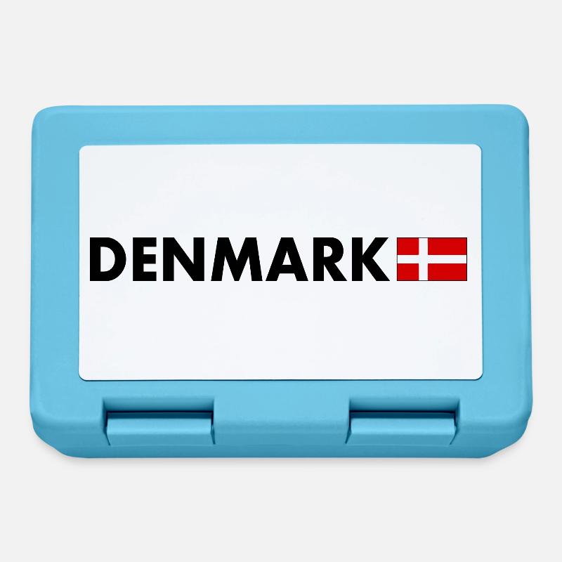 Danemark - Boîte à goûter - bleu saphir