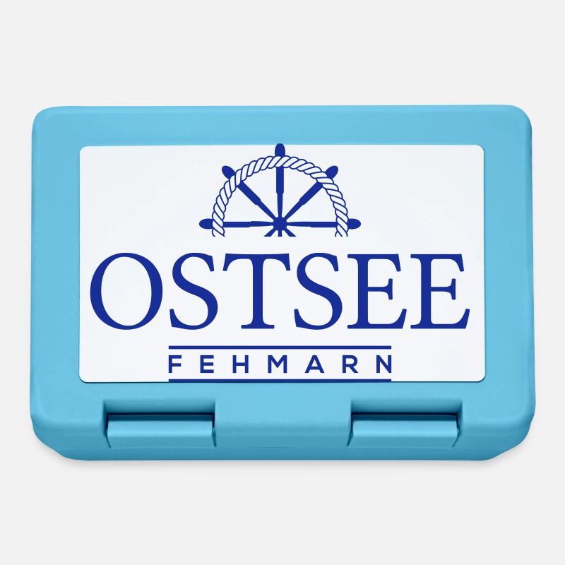 Fehmarn - Brotdose - Saphirblau