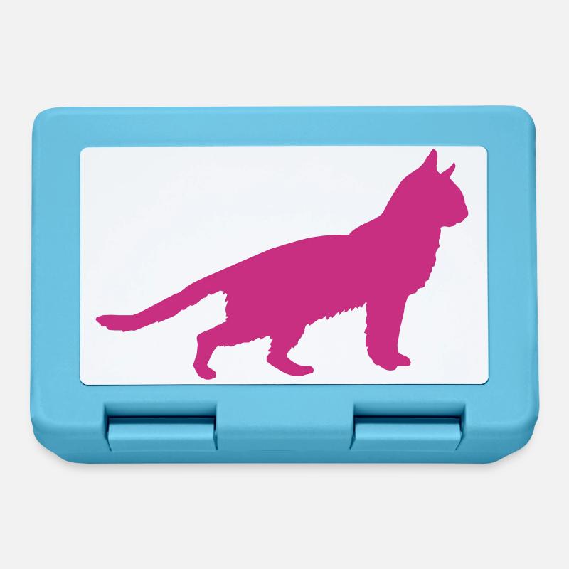 katze - Boîte à goûter - bleu saphir