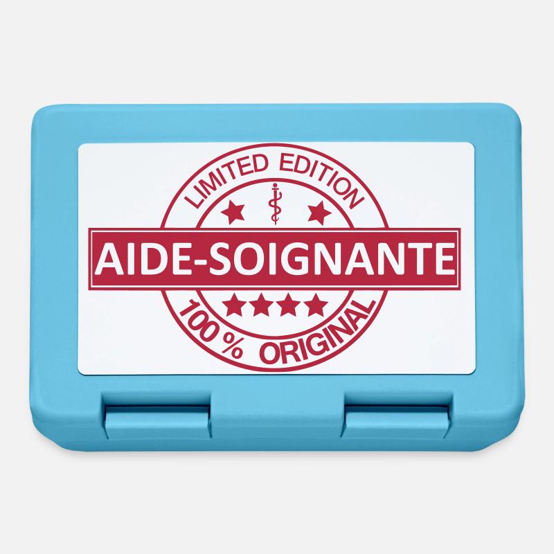 aide-soignante limited - Boîte à goûter - bleu saphir