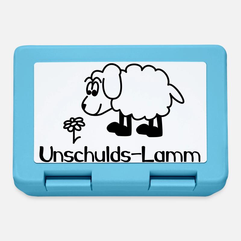 Innocence Lamb - Lunchbox - sapphire blue