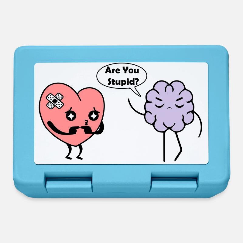 Learn Heart - Lunchbox - sapphire blue