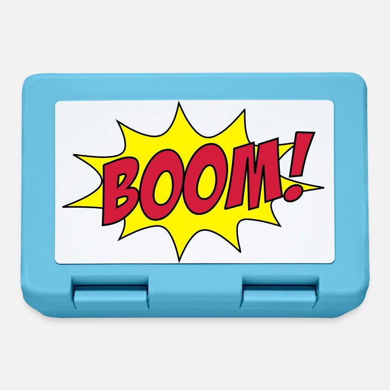 BOOM! - Brotdose - Saphirblau