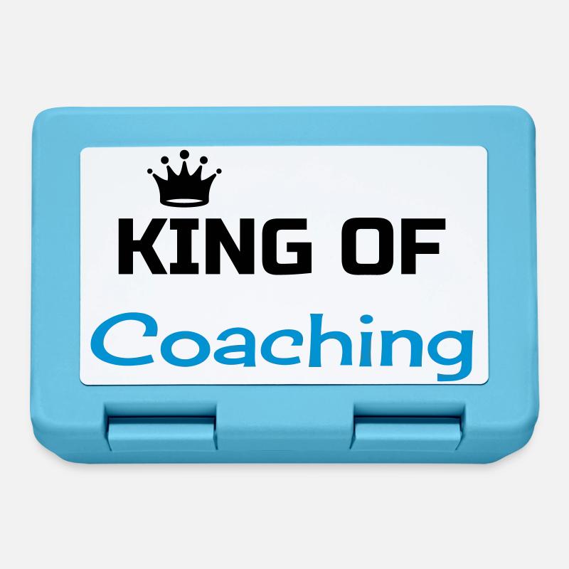 Coach / Coaching / Trainer / Sport - Brotdose - Saphirblau