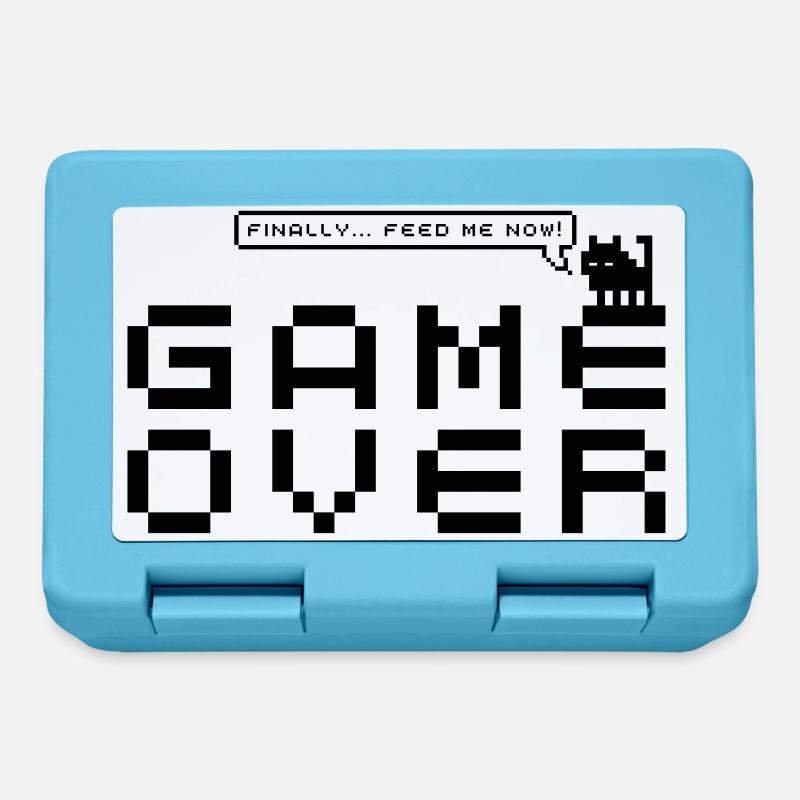 gameover design - Brotdose - Saphirblau