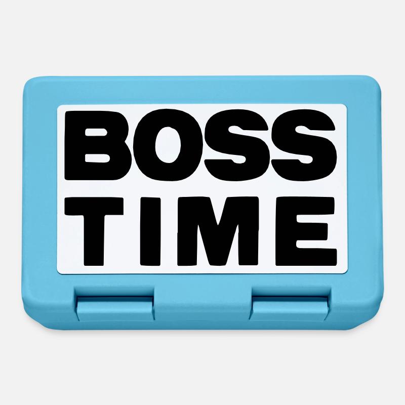 Bosstime - Brotdose - Saphirblau
