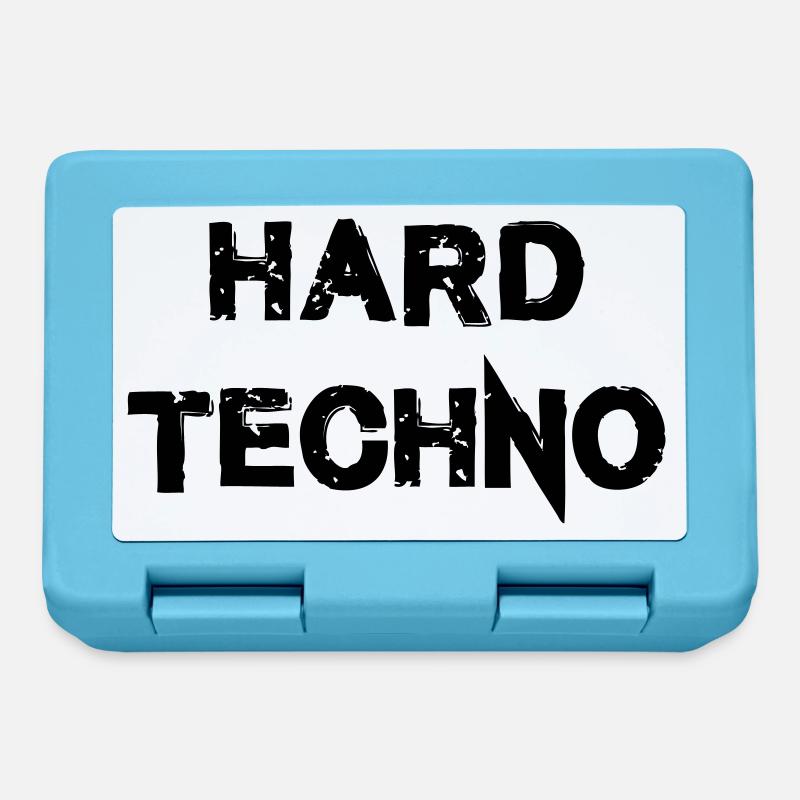 Techno dur - Boîte à goûter - bleu saphir