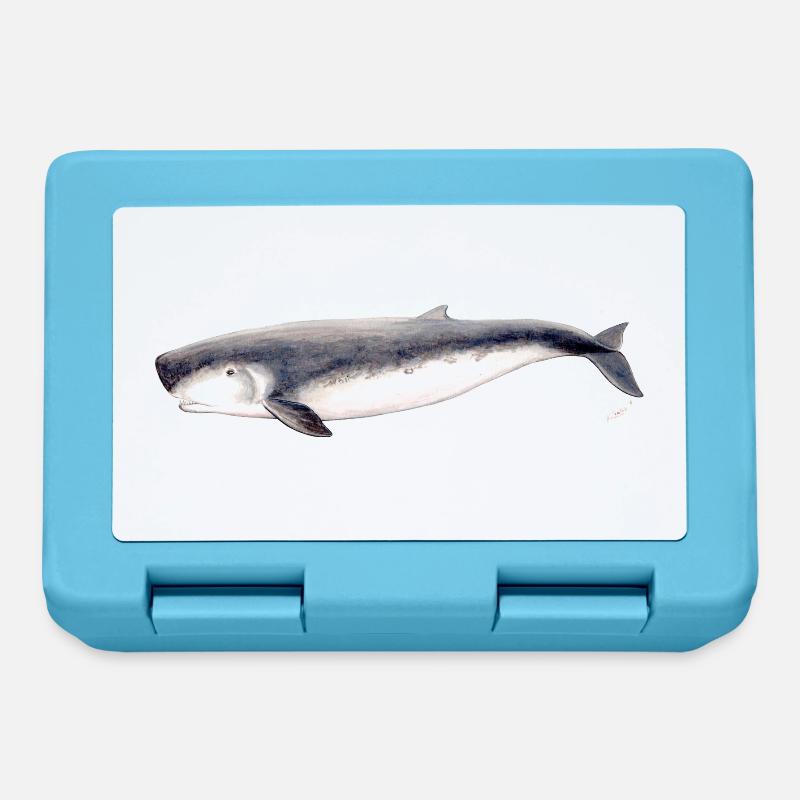 sperme pygmée cachalot pygmée baleine Kogia breviceps - Boîte à goûter - bleu saphir