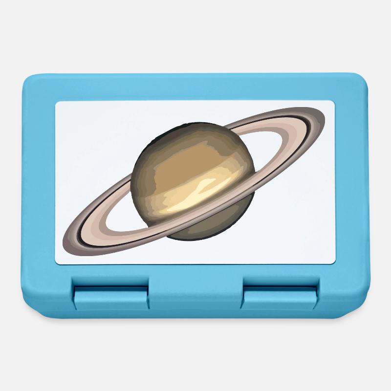 Saturn - Brotdose - Saphirblau