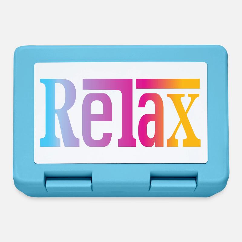 Relax - Lunchbox - sapphire blue