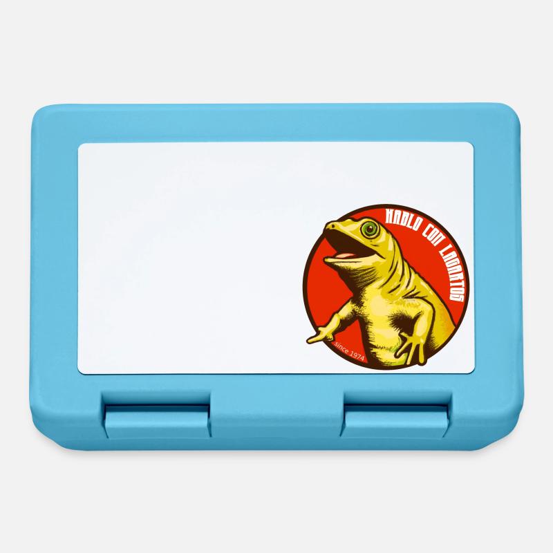 Lizard - Lunchbox - sapphire blue
