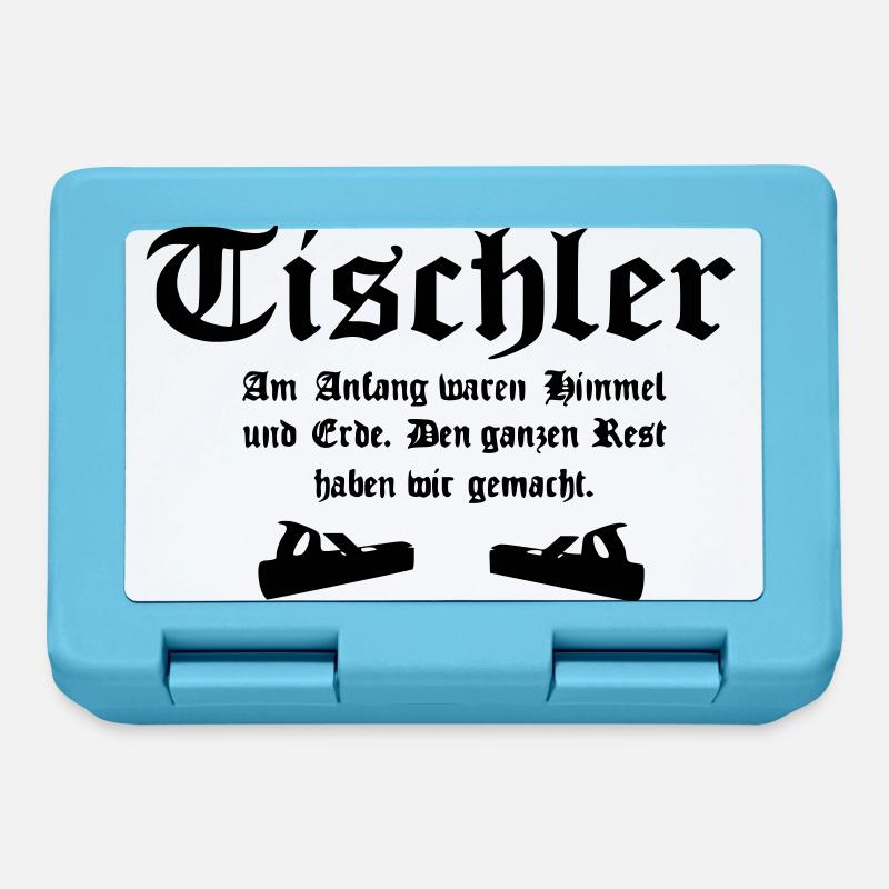 tischler - Brotdose - Saphirblau