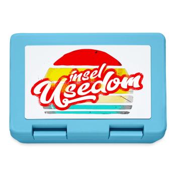 island usedom shirt retro vintage sticker sticker - Lunchbox - sapphire blue - Front