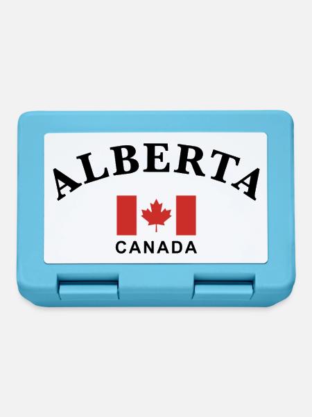Alberta, Kanada - Brotdose - Saphirblau