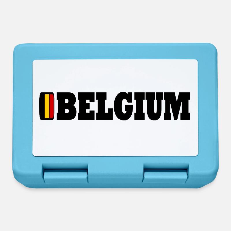 Belgique - Boîte à goûter - bleu saphir