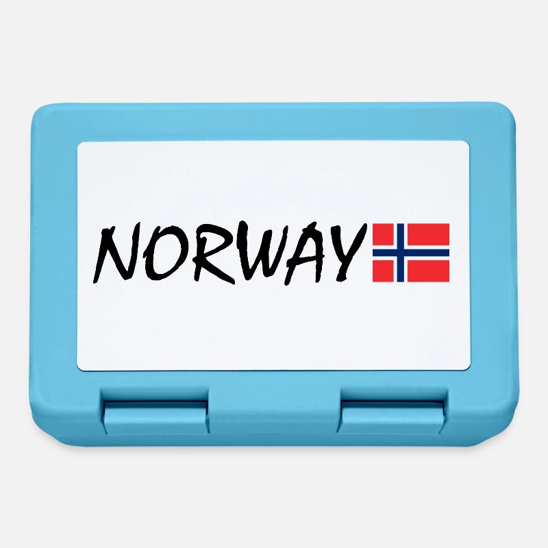 Norvège - Boîte à goûter - bleu saphir