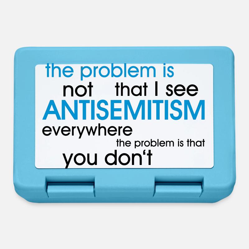 problem: ANTISEMITISM - Lunchbox - sapphire blue