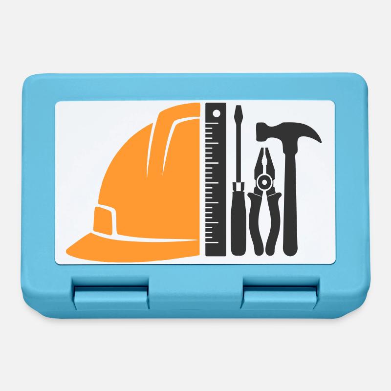 Tool & Construction Helmet – Craftsman Logo - Lunchbox - sapphire blue