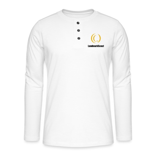 Tshirt White Front logo 2013 png - Henley long-sleeved shirt