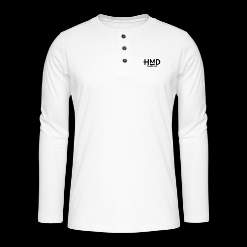Hmd original logo - Henley shirt met lange mouwen