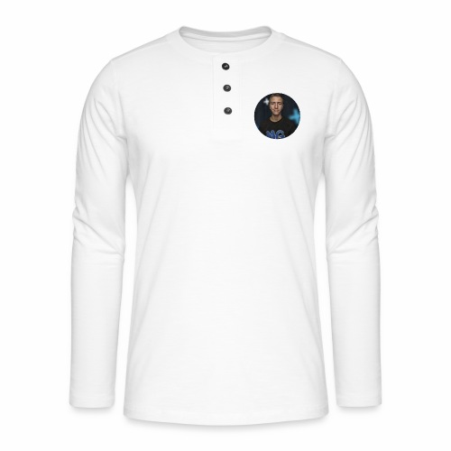 Design blala - Henley shirt met lange mouwen