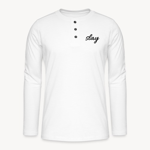 SLAY - Henley pitkähihainen paita