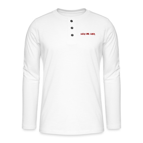 Dansk cool Gamer - Henley T-shirt med lange ærmer