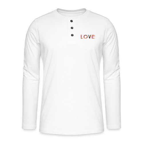 Love - T-shirt manches longues Henley