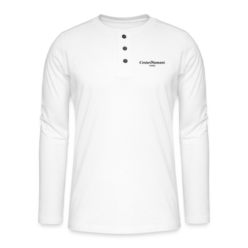 CostarDiamant-Paris - T-shirt manches longues Henley