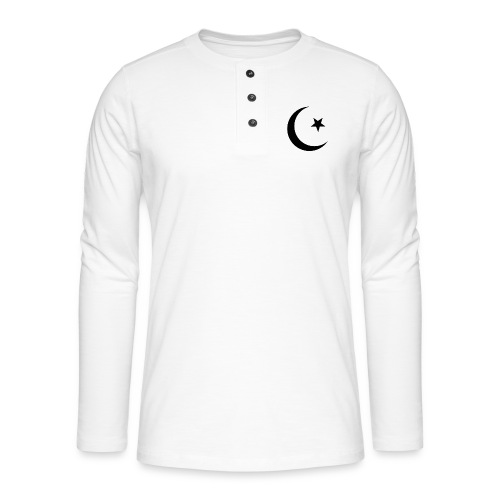 islam-logo - Henley long-sleeved shirt