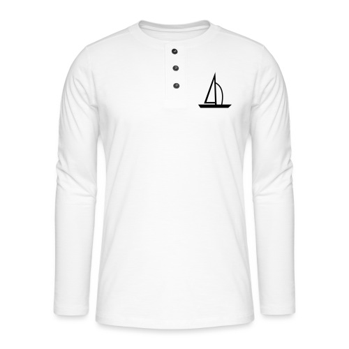Segelboot - Henley Langarmshirt