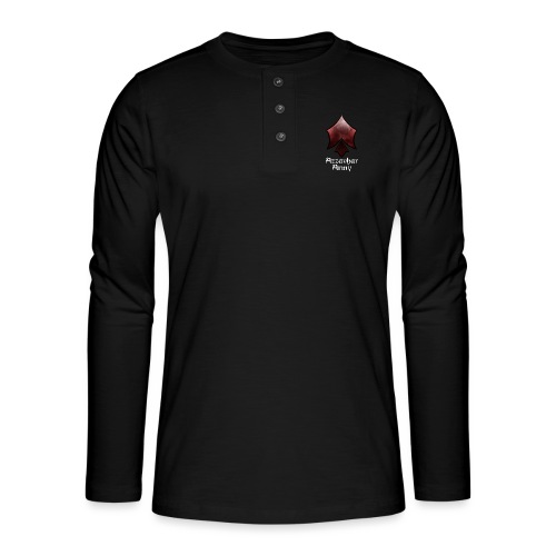 Azzavhar Army Insignia - Henley long-sleeved shirt