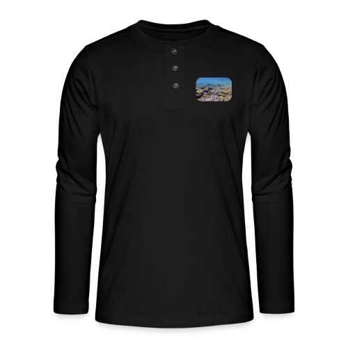 Zénitude marine - T-shirt manches longues Henley