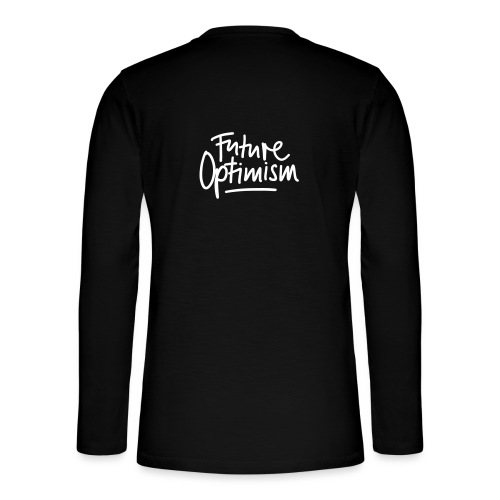 Future Optimism White - Henley Langarmshirt