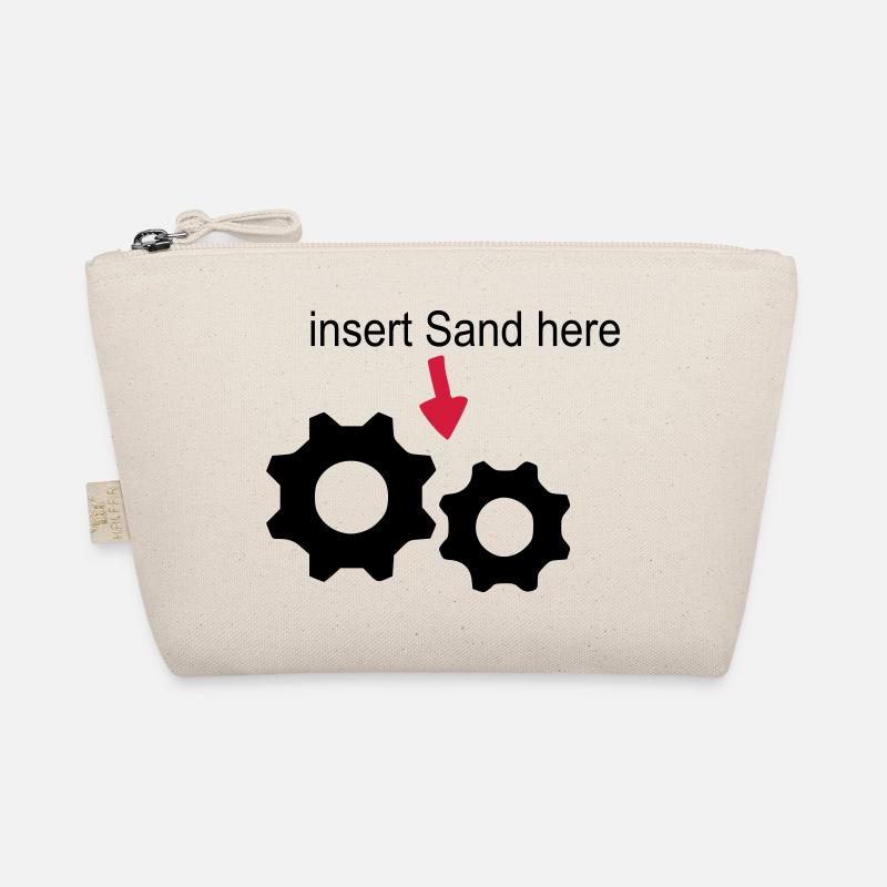 Sand im Getriebe - Bio-Täschchen - Natur