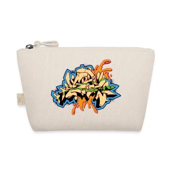 Graffiti Design Storm - Bio-Täschchen - Natur - Vorne