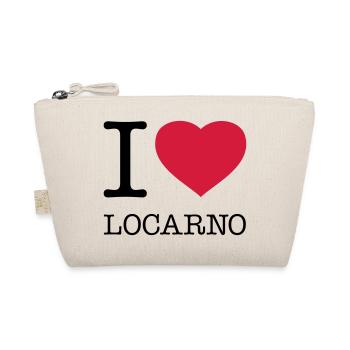 I LOVE LOCARNO Switzerland Schweiz - Bio-Täschchen - Natur - Vorne