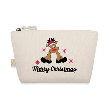 weihnachten - Bio-Täschchen - Natur - Vorne
