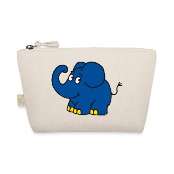 The Elephant - Organic Pouch - nature - Front
