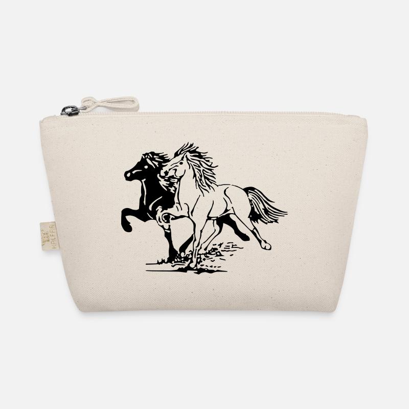 Wild Pferde Bio-Täschchen